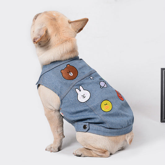 Only1Pet™ Embroidered Vest Clothes